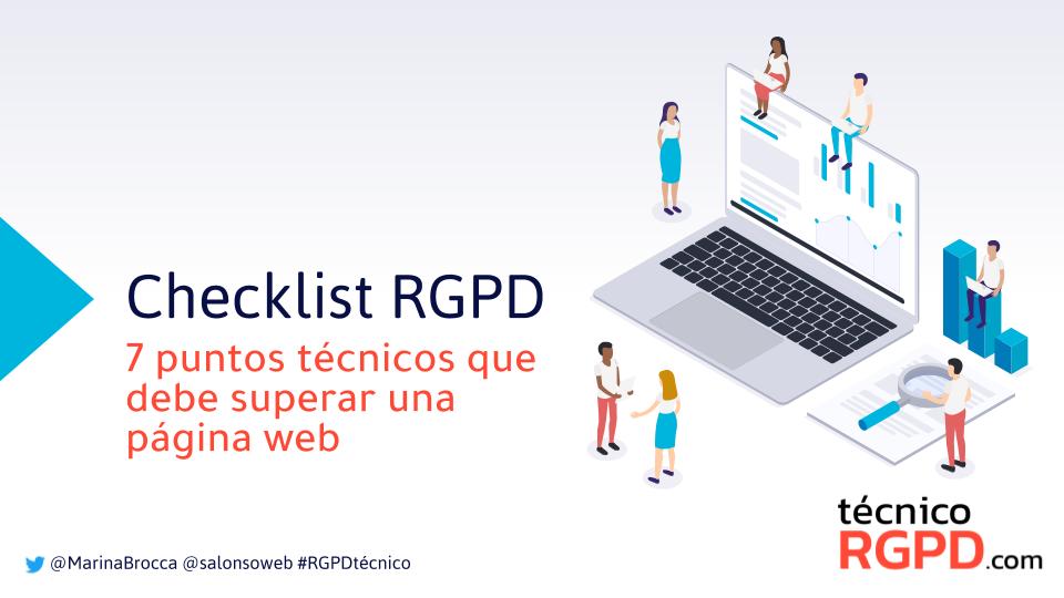 [Checklist RGPD] 7 puntos técnicos que debe superar una página web ...