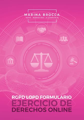 RGPD plantilla formulario ejercicio de derechos