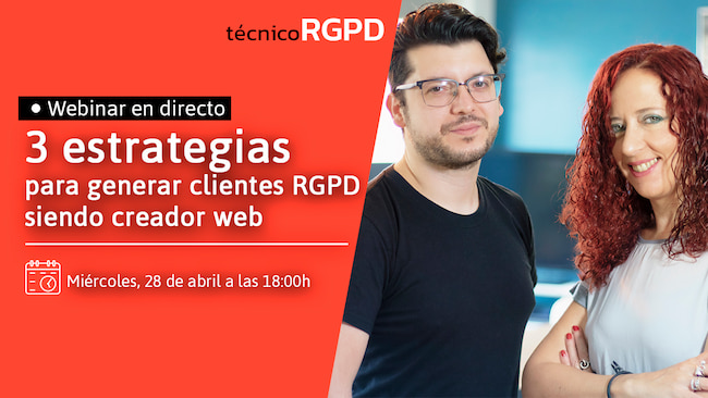 Webinar estrategias RGPD para webmasters